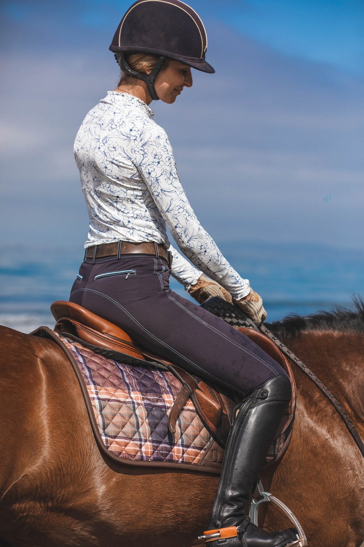 16C Heritage Check GP Zadeldek