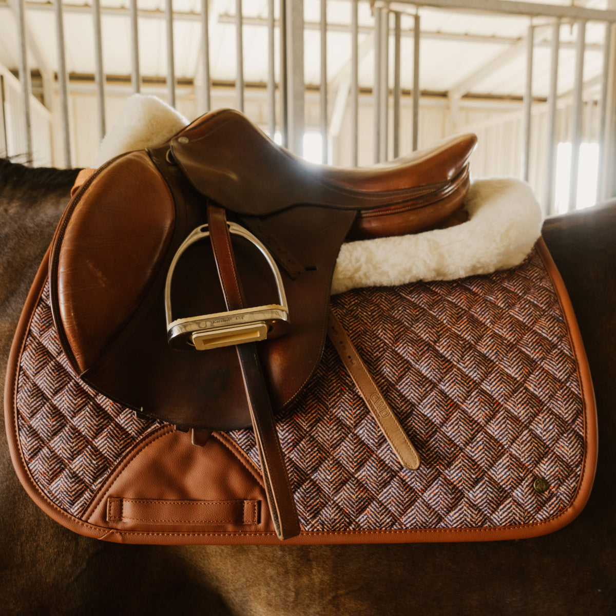 16C Heritage Tweed-look GP Zadeldek
