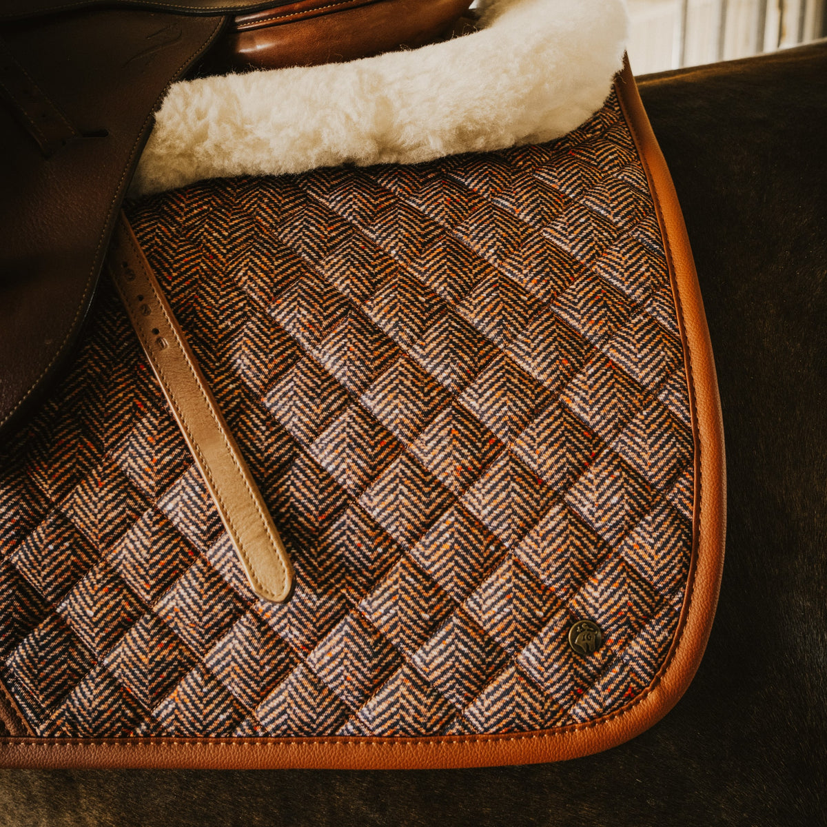 16C Heritage Tweed-look GP Zadeldek