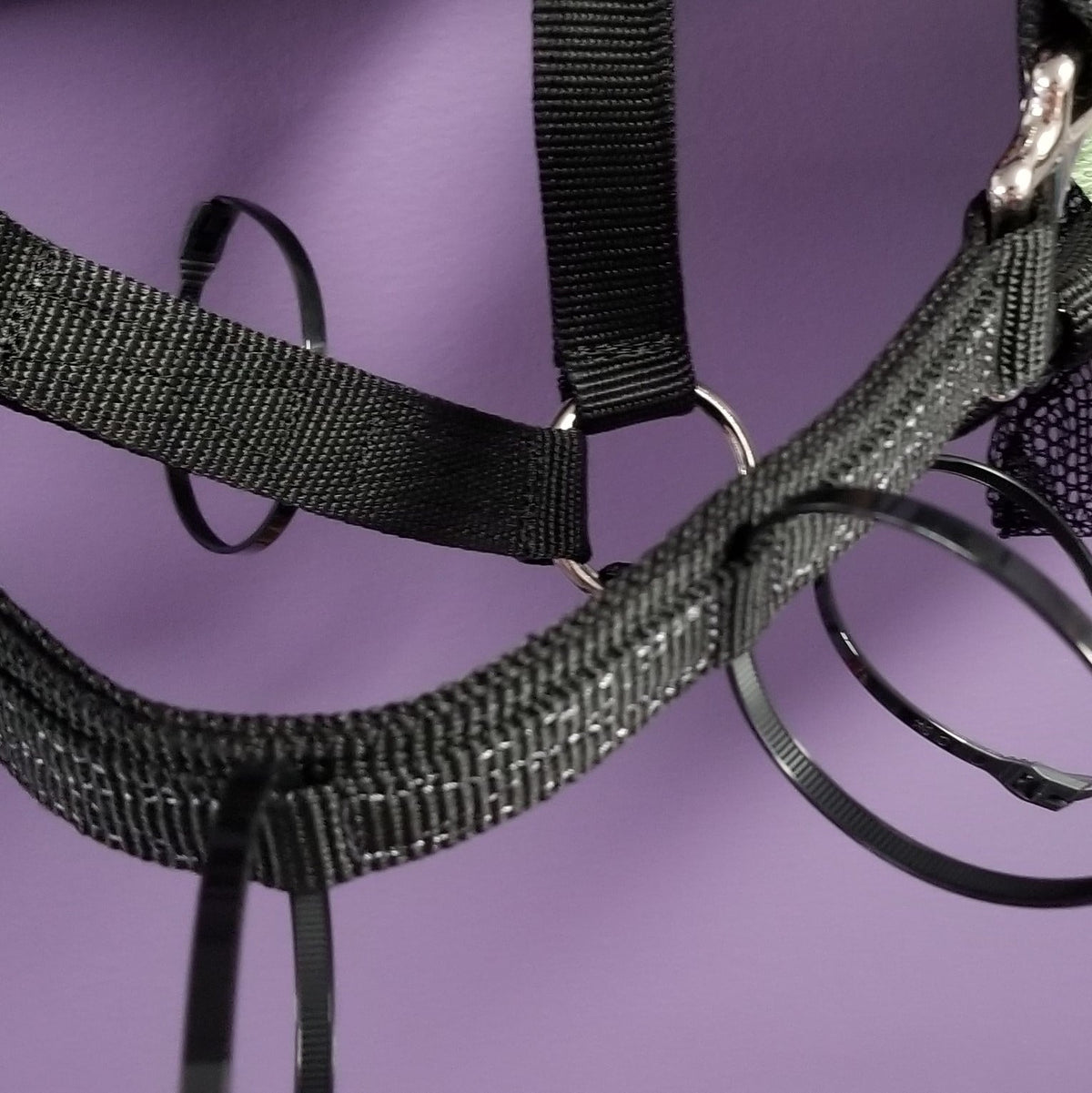 Reserve breekbare zip ties voor het ThinLine graasmasker, breken veilig bij circa 25 kg spanning