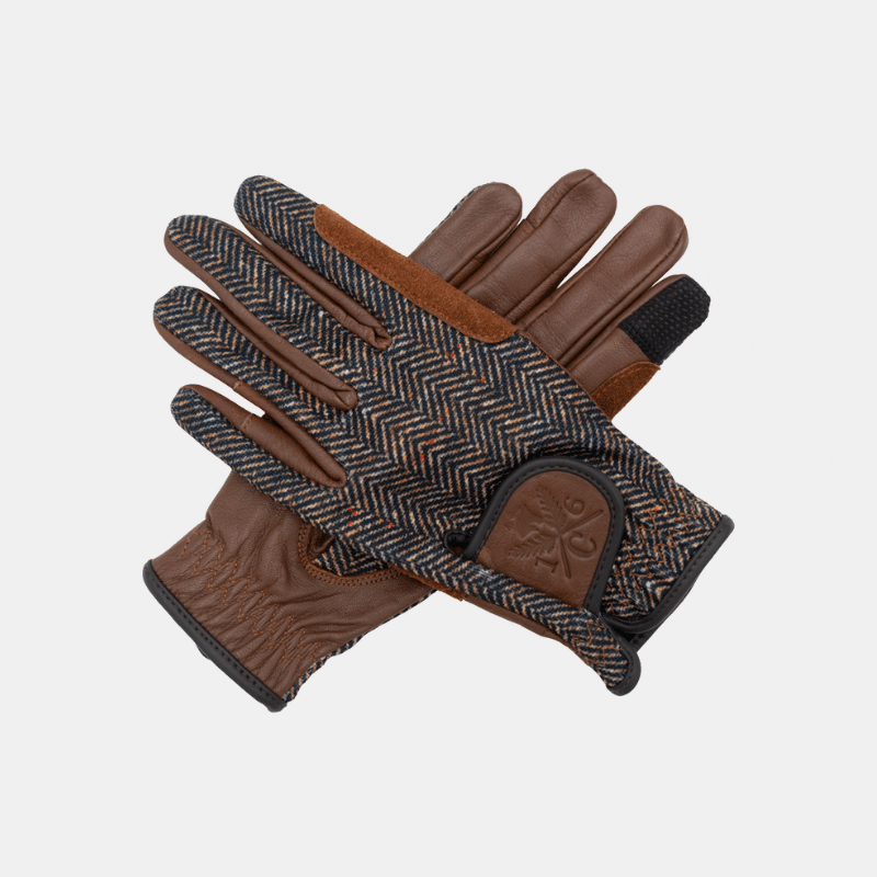 16C Heritage Tweed-look Rijhandschoenen