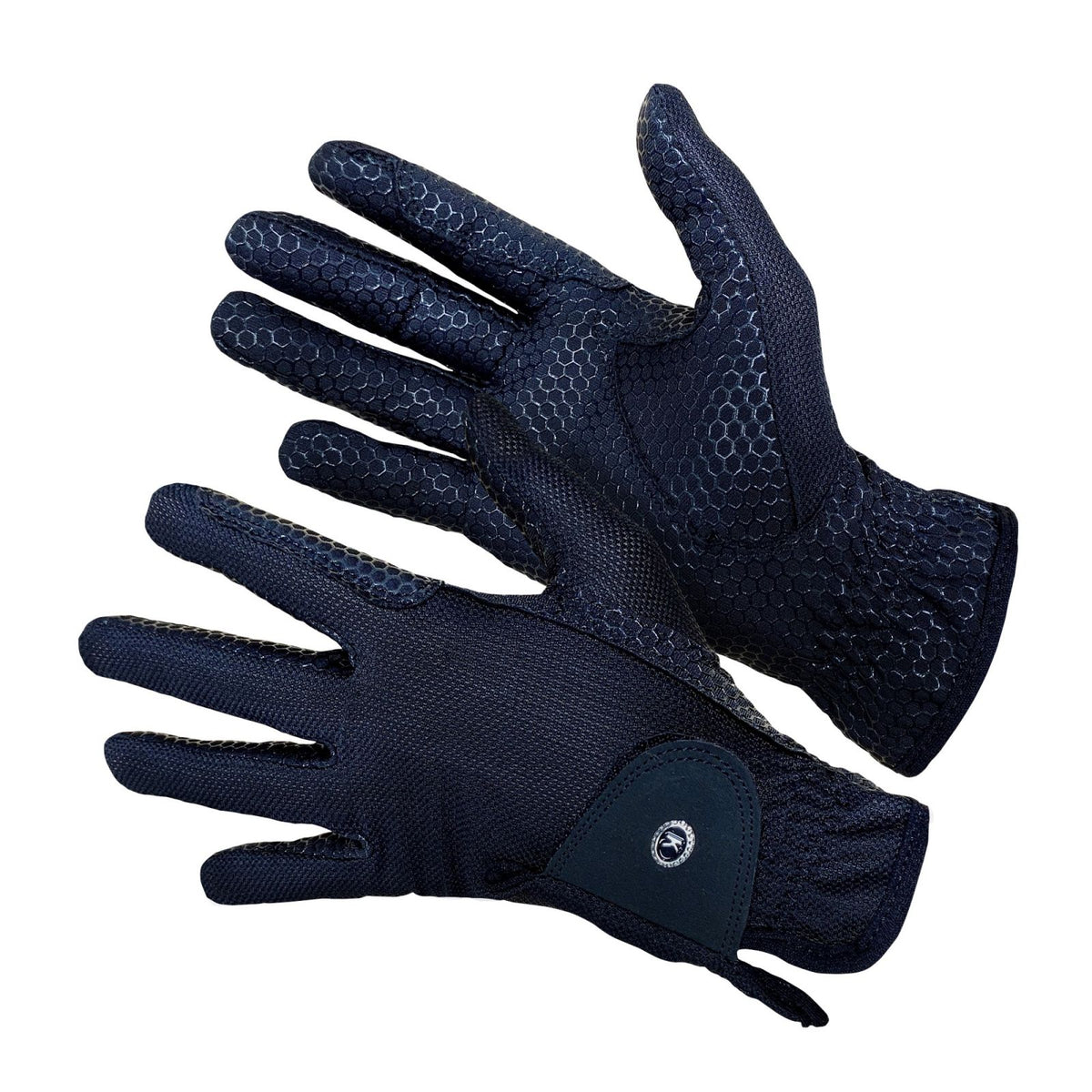 Rijhandschoen met siliconen grippatroon en zweetabsorberende handpalm voor extra houvast