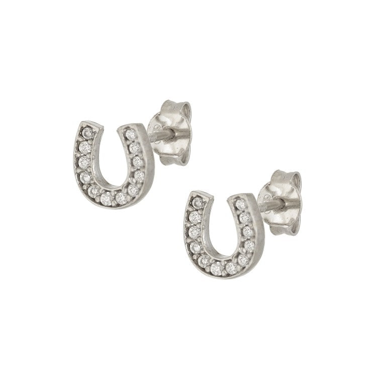 Oorbellen Hoefijzer - Zilver