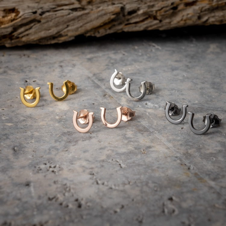 Oorbellen Hoefijzer - Goud - geen steen