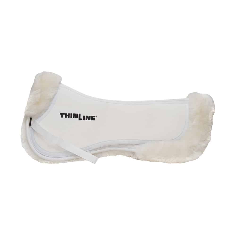 Schapenvacht halfpad met ThinLine technologie voor 95% schokabsorptie en een stabielere zit