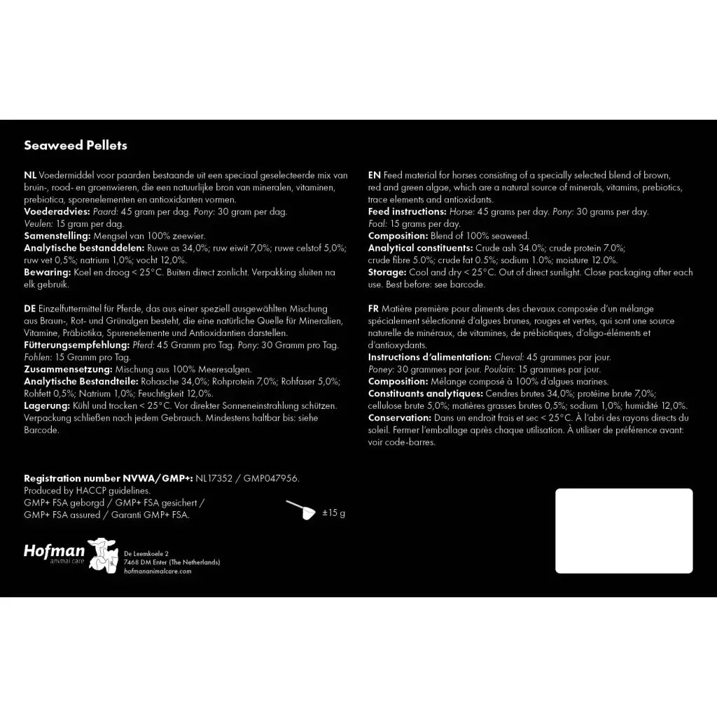 Excellent Horse Zeewierpellets 1 kg