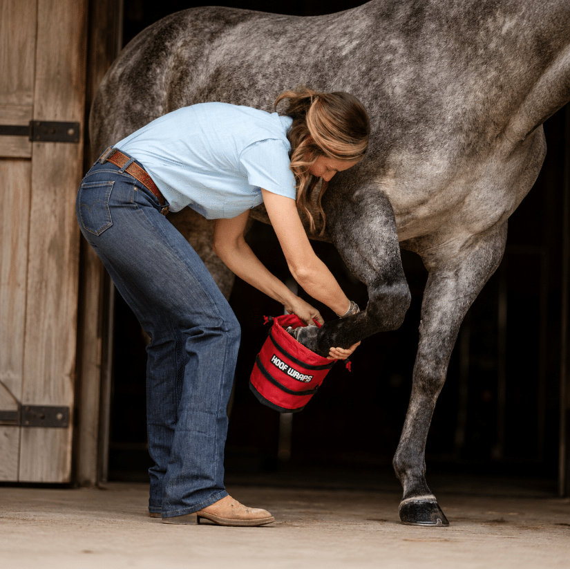 Ice Horse Hoof Wraps Soaker